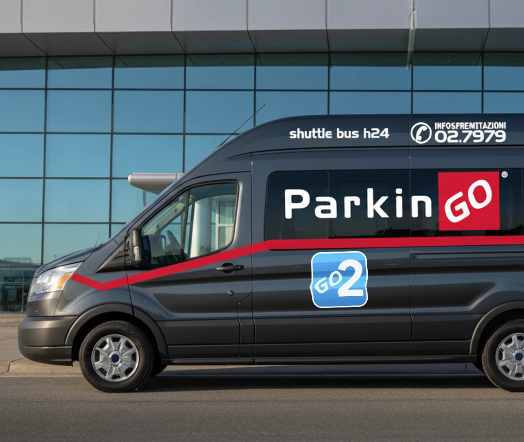 GO2 ParkinGO parkplatz Bergamo Orio al Serio BGY, 6 minuten vom terminal