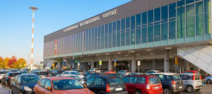 Bergamo Orio al Serio Airport Entrance