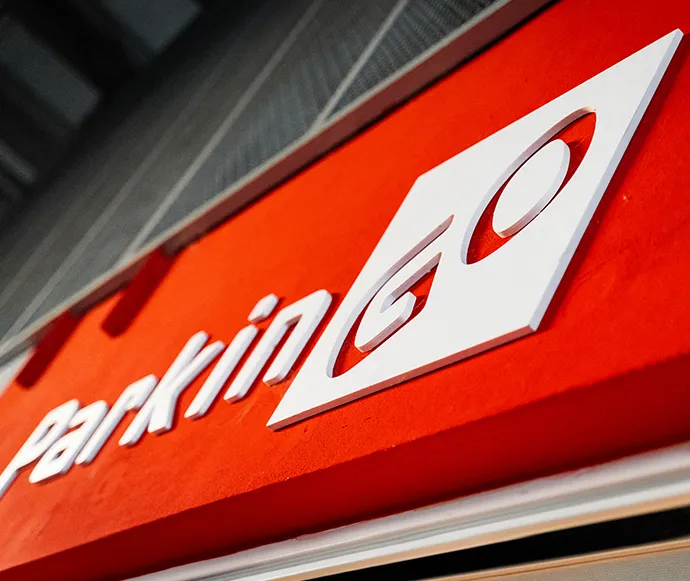 Enseigne ParkinGO Aéroport Orio al serio