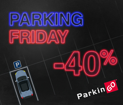 Parking Friday | Réservez votre parking à l'aéroport avec une réduction de 40%