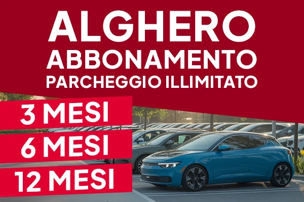 Immagine banner abbonamento ParkinGO Alghero