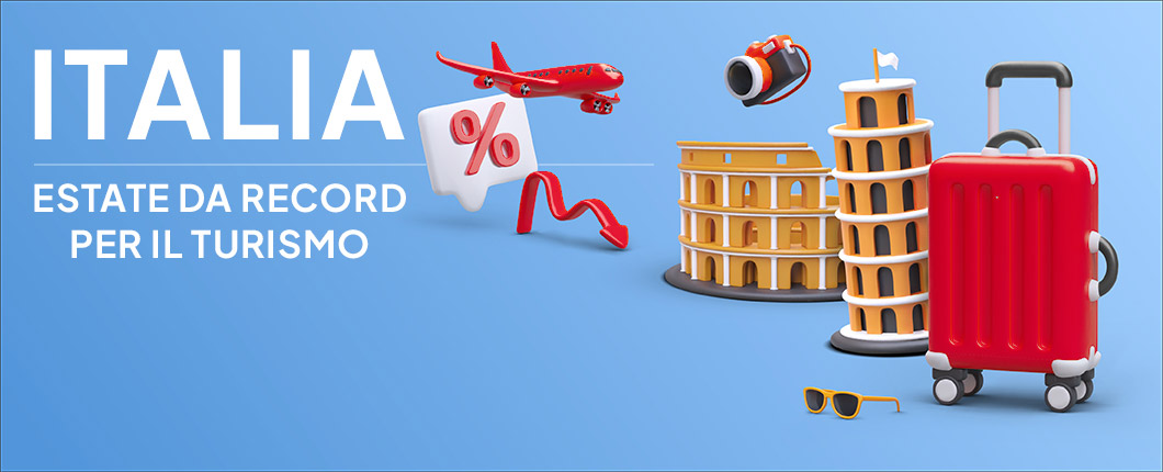 Estate 2025: l’Italia vola con 27 milioni di turisti dai principali aeroporti italiani (+18%)