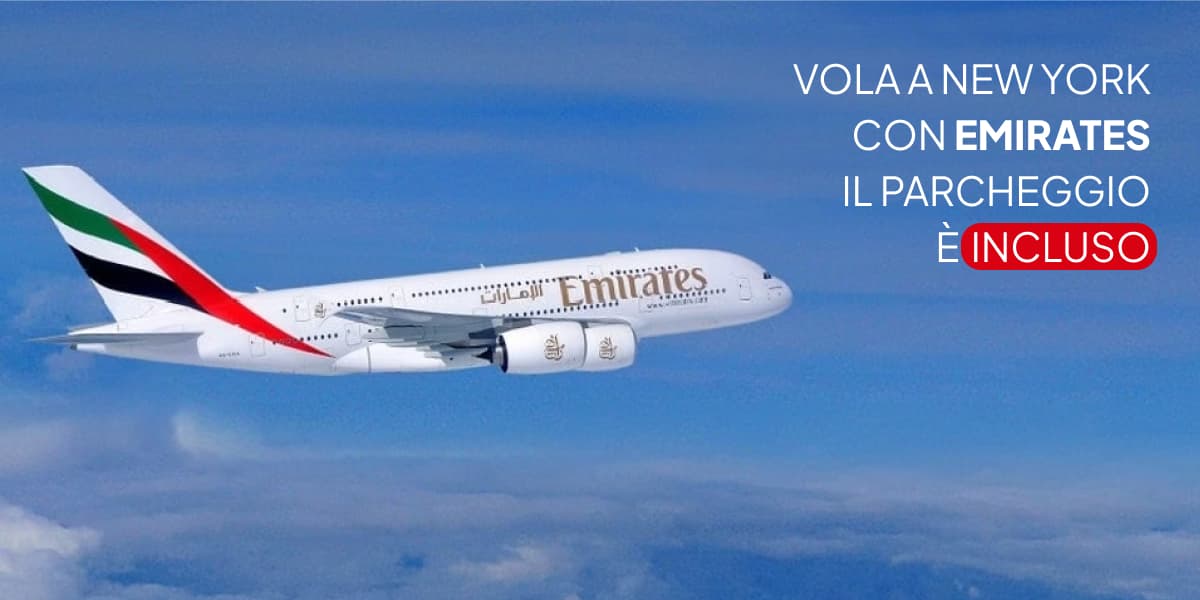 Vola a New York con Emirates, il parcheggio è incluso!