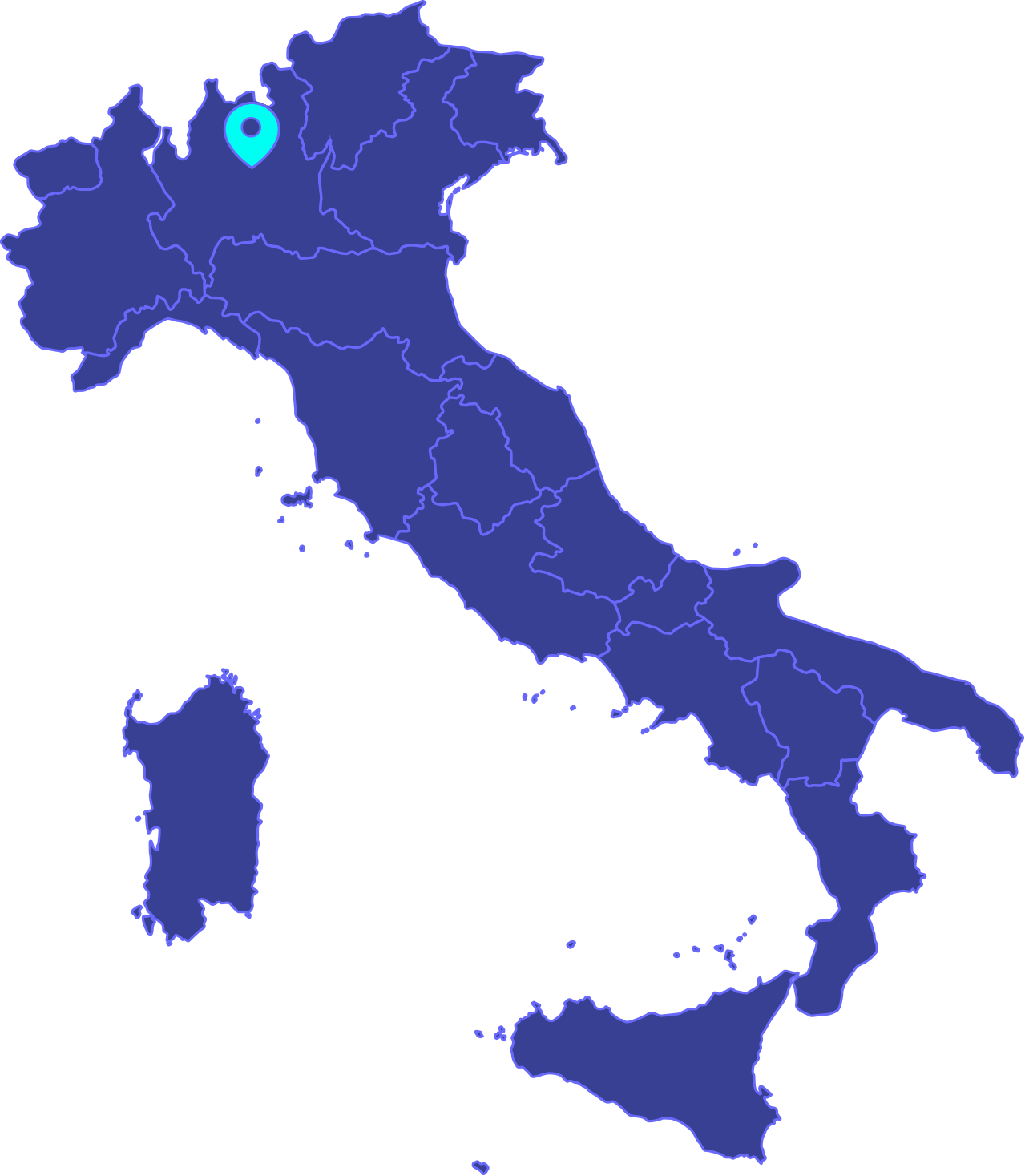 Mappa tamponi Covid Italia