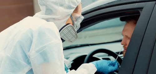 Fai il test rapido per il Coronavirus in Drive-in presso ParkinGO