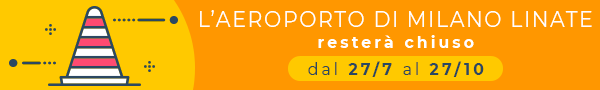 chiusura aeroporto di Linate ParkinGO
