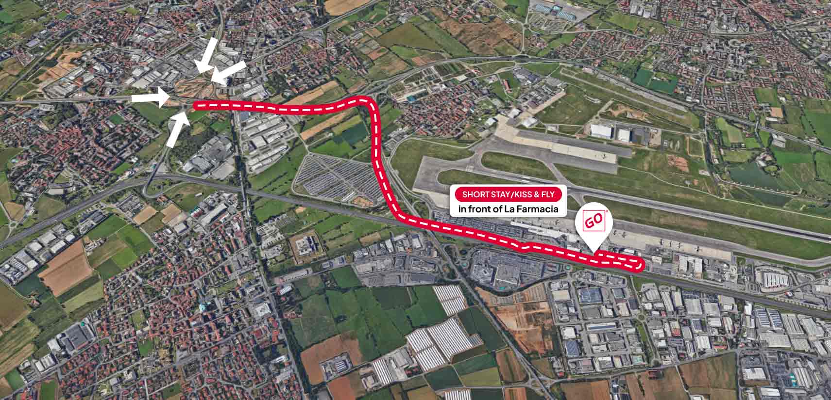 GO Valet Bergamo Map