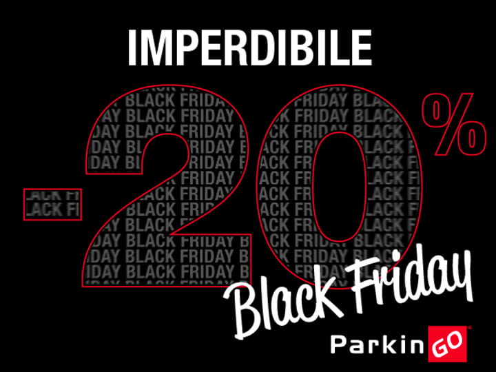 ParkinGO Black Friday sconto 20%