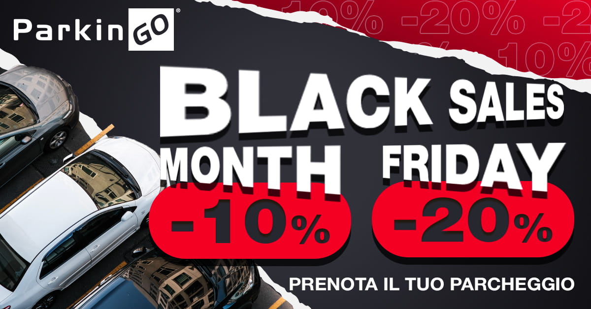 Black Month e Black Friday ParkinGO